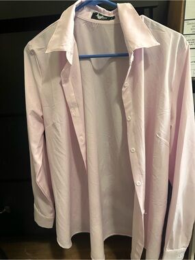 Pink Button Down M